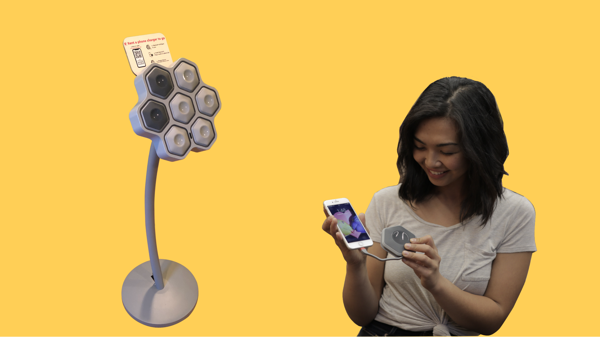 Phone Charging Station as an Amenity for Coworking Spaces